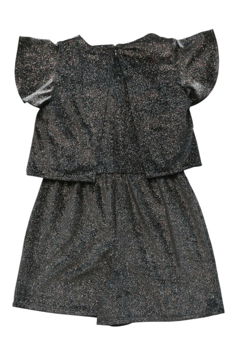 A Metallic Sleeveless Rompers from John Lewis in size 8Y for girl. (Back View)