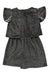 A Metallic Sleeveless Rompers from John Lewis in size 8Y for girl. (Back View)