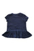 A Navy Short Sleeve Tops from Polo Ralph Lauren in size 12-18M for girl. (Back View)