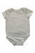 A Grey Short Sleeve Bodysuits from Nike in size 3-6M for neutral. (Back View)