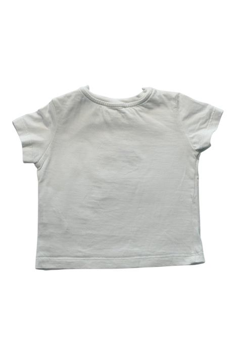 A White Short Sleeve T Shirts from Tartine et Chocolat in size 6-12M for boy. (Back View)