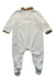 A White Onesies from Boss in size 6-12M for boy. (Back View)