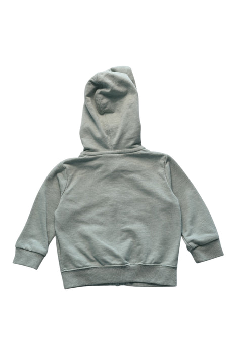 A Grey Zippered Sweatshirts from Nike in size 6-12M for boy. (Back View)