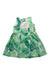 A Green Sleeveless Dresses from Janie & Jack in size 18-24M for girl. (Back View)