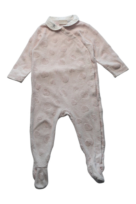 A Pink Onesies from Chicco in size 12-18M for girl. (Front View)