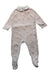A Pink Onesies from Chicco in size 12-18M for girl. (Front View)