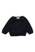 A Black Cardigans from Jacadi in size 3-6M for girl. (Front View)
