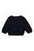 A Black Cardigans from Jacadi in size 3-6M for girl. (Back View)