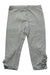 A Grey Leggings from Monnalisa in size 3T for girl. (Front View)