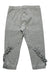 A Grey Leggings from Monnalisa in size 3T for girl. (Back View)