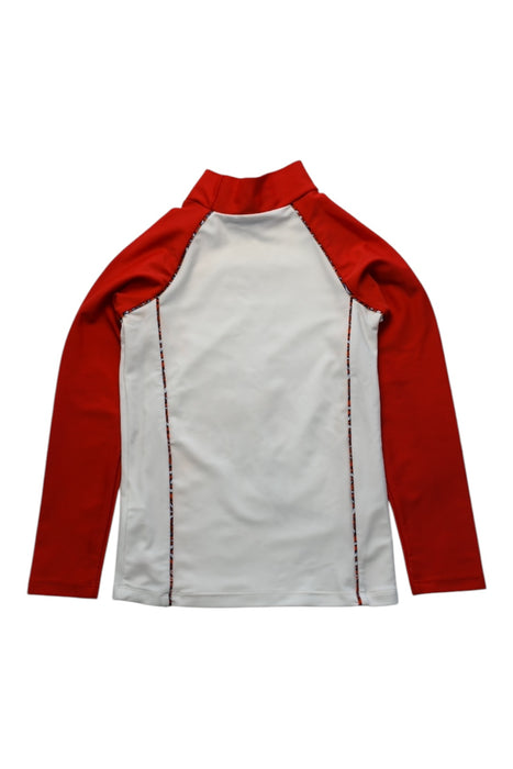 A Red Rash Guards from Little Marc Jacobs in size 8Y for girl. (Back View)