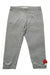 A Grey Leggings from Monnalisa in size 3T for girl. (Front View)