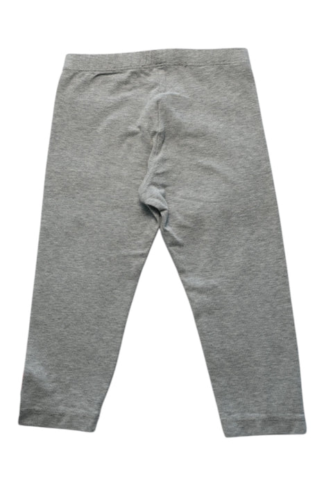 A Grey Leggings from Monnalisa in size 3T for girl. (Back View)