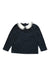 A Black Long Sleeve Tops from Jacadi in size 3T for girl. (Front View)