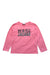 A Pink Long Sleeve T Shirts from Little Marc Jacobs in size 5T for girl. (Front View)