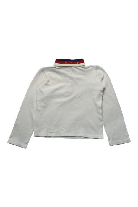 A White Long Sleeve Polos from Gucci in size 3T for boy. (Back View)
