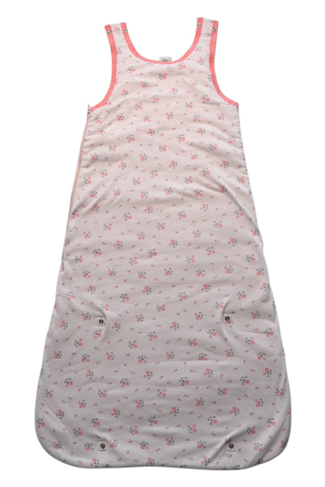 A Pink Sleepsacs from Petit Bateau in size O/S for girl. (Back View)