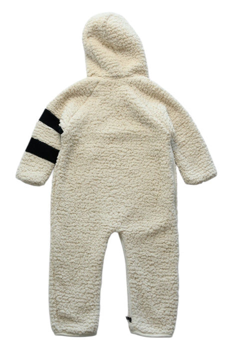 A Beige Snowsuits from Moncler in size 6-12M for girl. (Back View)