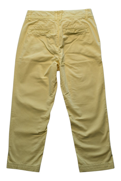 A Yellow Casual Pants from FatFace in size 11Y for boy. (Back View)