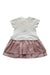 A Pink Skirt Sets from Balmain in size 3T for girl. (Back View)