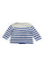 A Blue Long Sleeve Tops from Petit Bateau in size 3-6M for boy. (Back View)