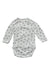 A White Long Sleeve Bodysuits from Petit Bateau in size 0-3M for boy. (Back View)