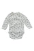 A White Long Sleeve Bodysuits from Petit Bateau in size 0-3M for boy. (Back View)