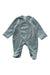 A Blue Onesies from Bout'Chou in size 0-3M for boy. (Front View)