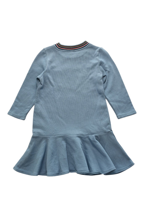 A Blue Long Sleeve Dresses from COS in size 5T for girl. (Back View)
