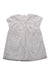 A White Short Sleeve Dresses from The Little White Company in size 12-18M for girl. (Back View)