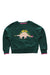 A Green Crewneck Sweatshirts from Boden in size 6T for girl. (Front View)