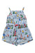 A Multicolour Sleveless Rompers from Boden in size 18-24M for girl. (Front View)