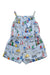 A Multicolour Sleveless Rompers from Boden in size 18-24M for girl. (Back View)