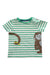 A Multicolour Short Sleeve T Shirts from Baby Boden in size 6-12M for girl. (Front View)