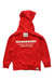 A Red Hooded Sweatshirts from The Giving Movement in size 3T for neutral. (Back View)