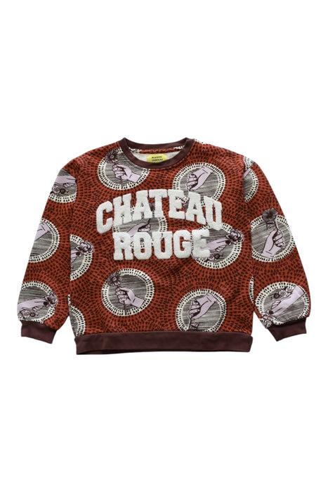 A Multicolour Sweatshirts from Maison Château Rouge x Monoprix in size 8Y for girl. (Front View)