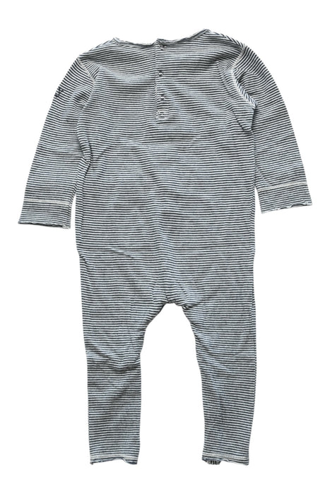 A Grey Long Sleeve Rompers from Zadig & Voltaire in size 3-6M for boy. (Back View)