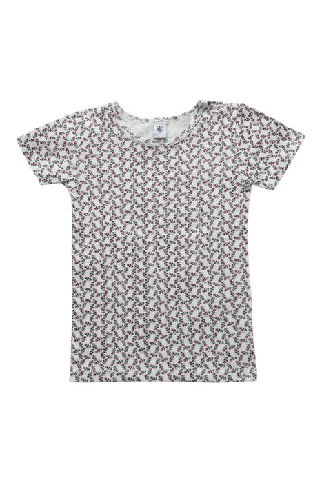 A Multicolour Short Sleeve T Shirts from Petit Bateau in size 10Y for girl. (Front View)