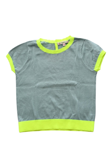 A Green Short Sleeve Tops from Bonpoint in size 8Y for girl. (Front View)