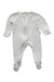 A White Onesies from Purebaby in size 0-3M for neutral. (Front View)