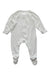 A White Onesies from Purebaby in size 0-3M for neutral. (Back View)