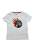 A White Short Sleeve T Shirts from Little Marc Jacobs in size 5T for boy. (Front View)