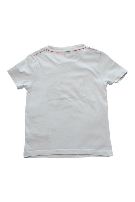 A White Short Sleeve T Shirts from Little Marc Jacobs in size 5T for boy. (Back View)