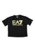 A Black Short Sleeve T Shirts from Emporio Armani in size 4T for boy. (Front View)