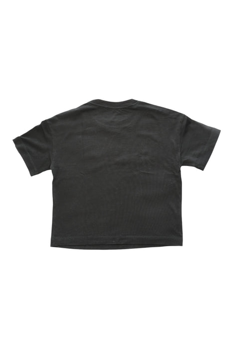 A Black Short Sleeve T Shirts from Emporio Armani in size 4T for boy. (Back View)