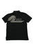 A Black Short Sleeve Polos from Boss in size 12Y for boy. (Back View)