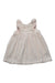 A Ivory Sleeveless Dresses from The Little White Company in size 6-12M for girl. (Front View)