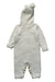 A White Onesies from The Little White Company in size 3-6M for girl. (Back View)