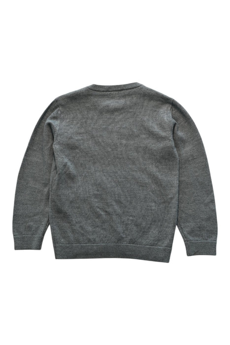 A Grey Knit Sweaters from Emporio Armani in size 2T for boy. (Back View)