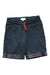 A Navy Shorts from Boss in size 4T for boy. (Front View)